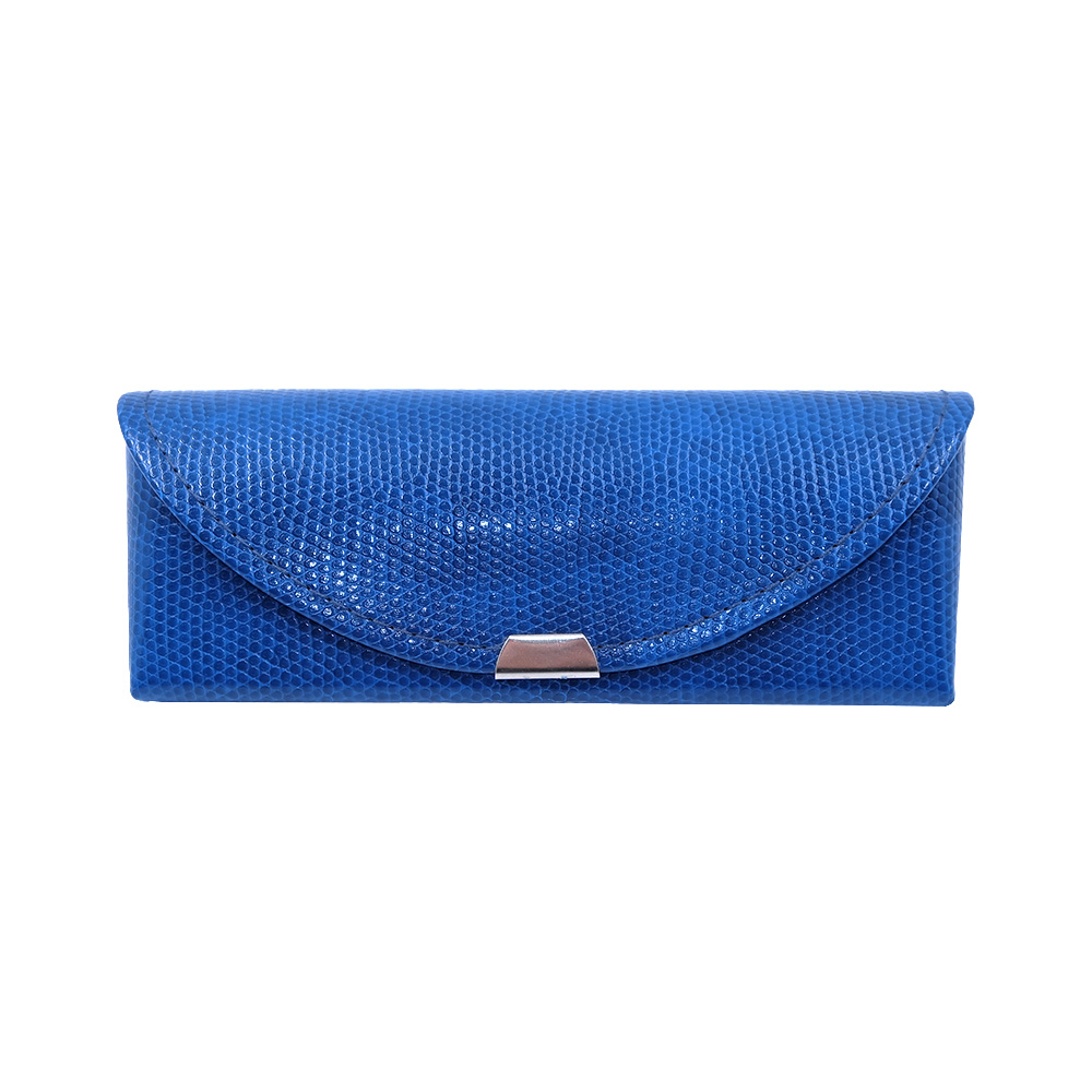 Handmade Snakeskin - Textured Magnetic Eyeglass Case